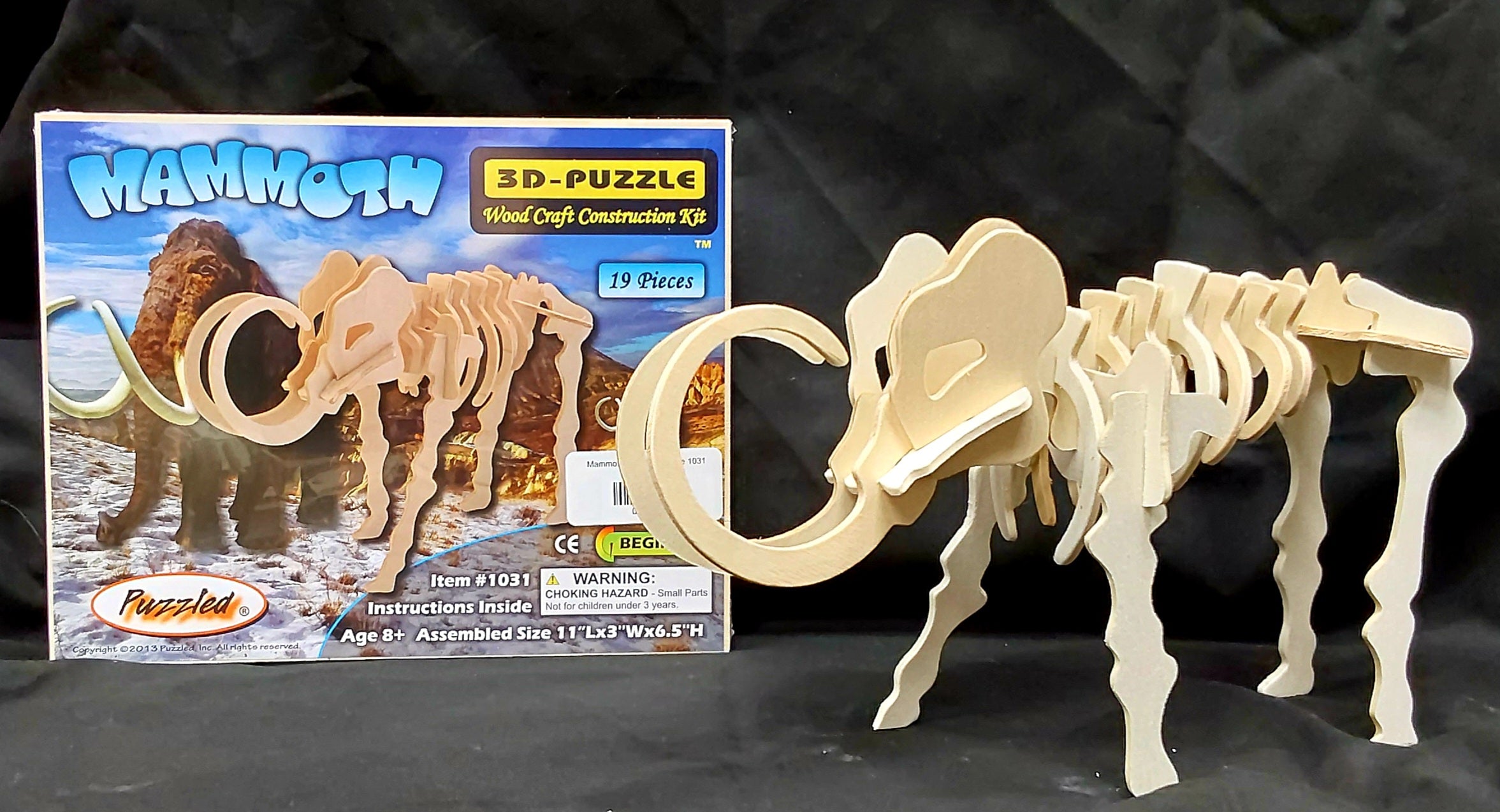 1031 3D Mammoth Puzzle