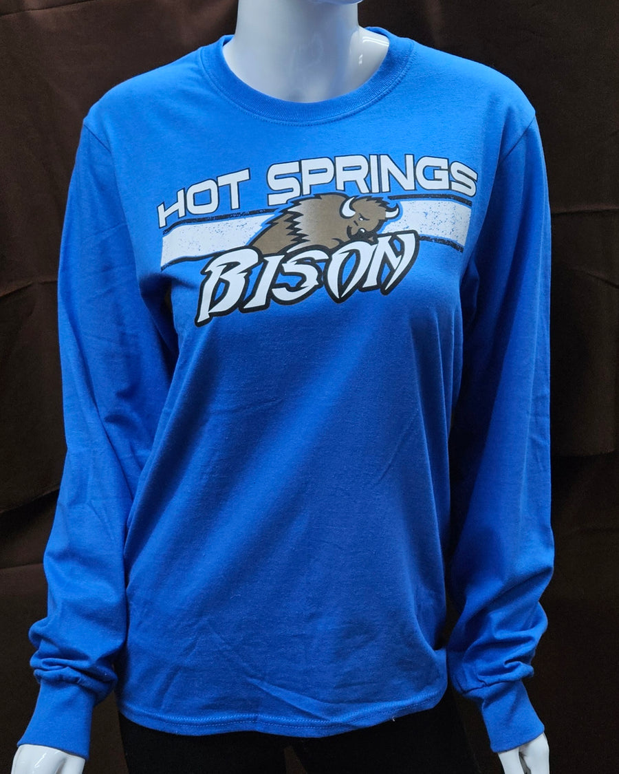 Hot Springs Bison Adult L/S T-Shirt