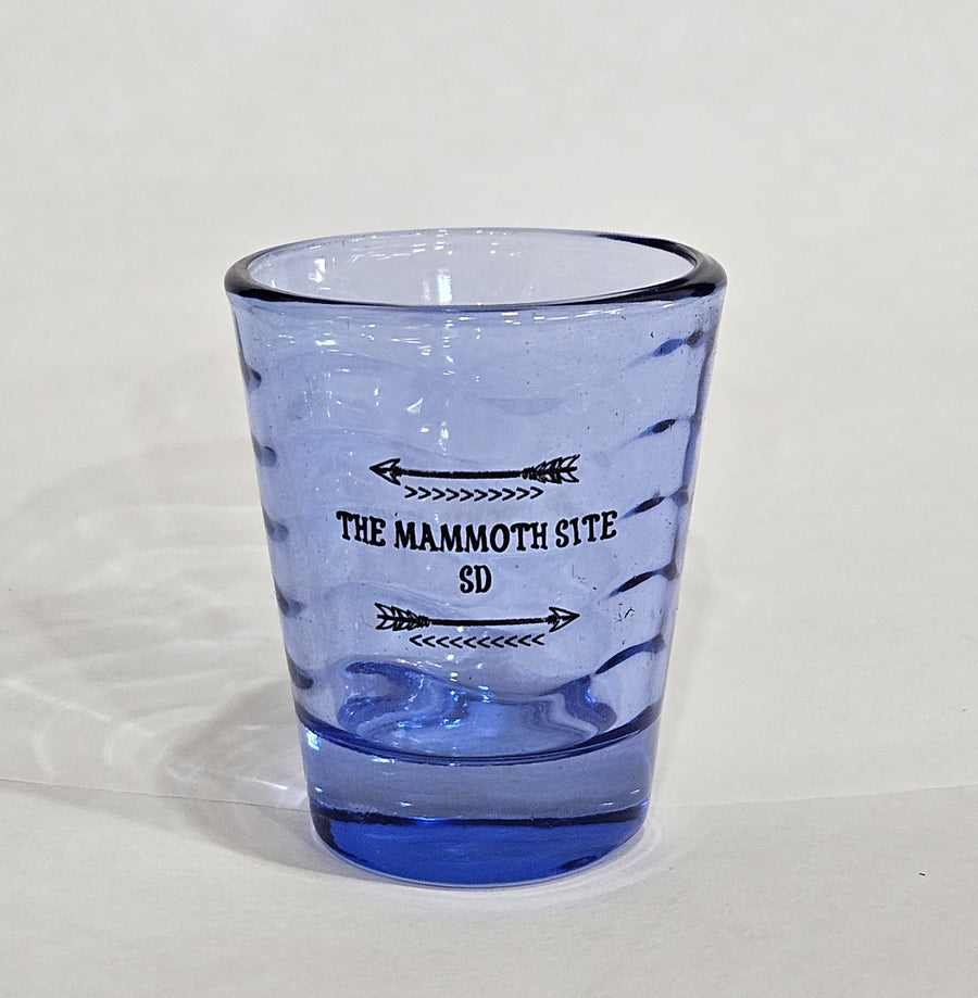 0600746 Blue Wave Shot Glass