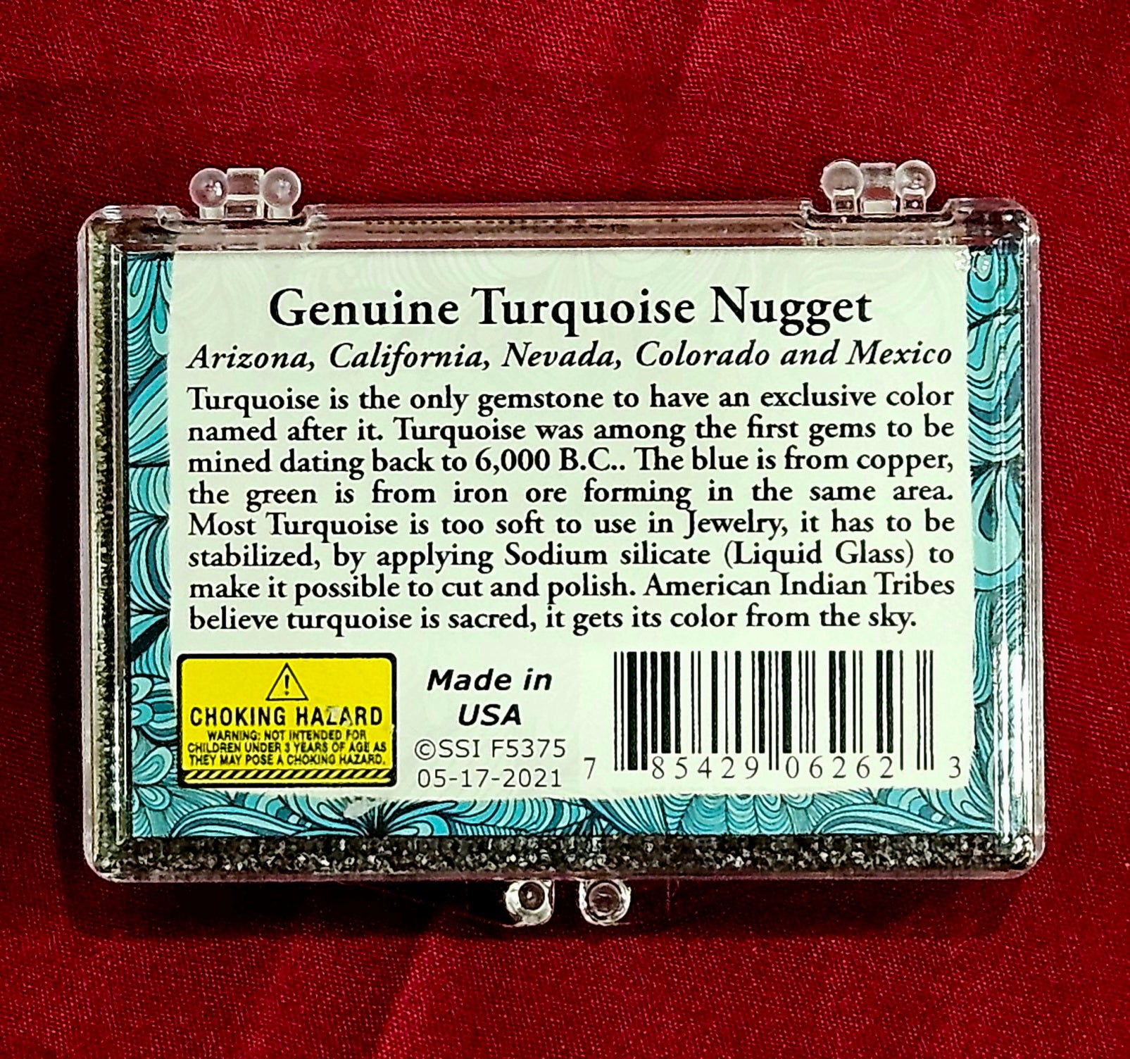 R132B Genuine Turqouise