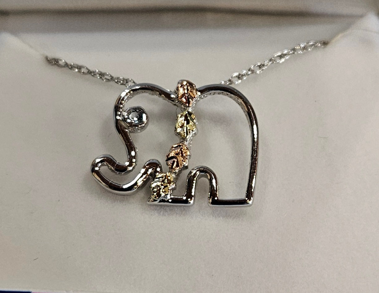 Mammoth Black Hills Gold Necklace