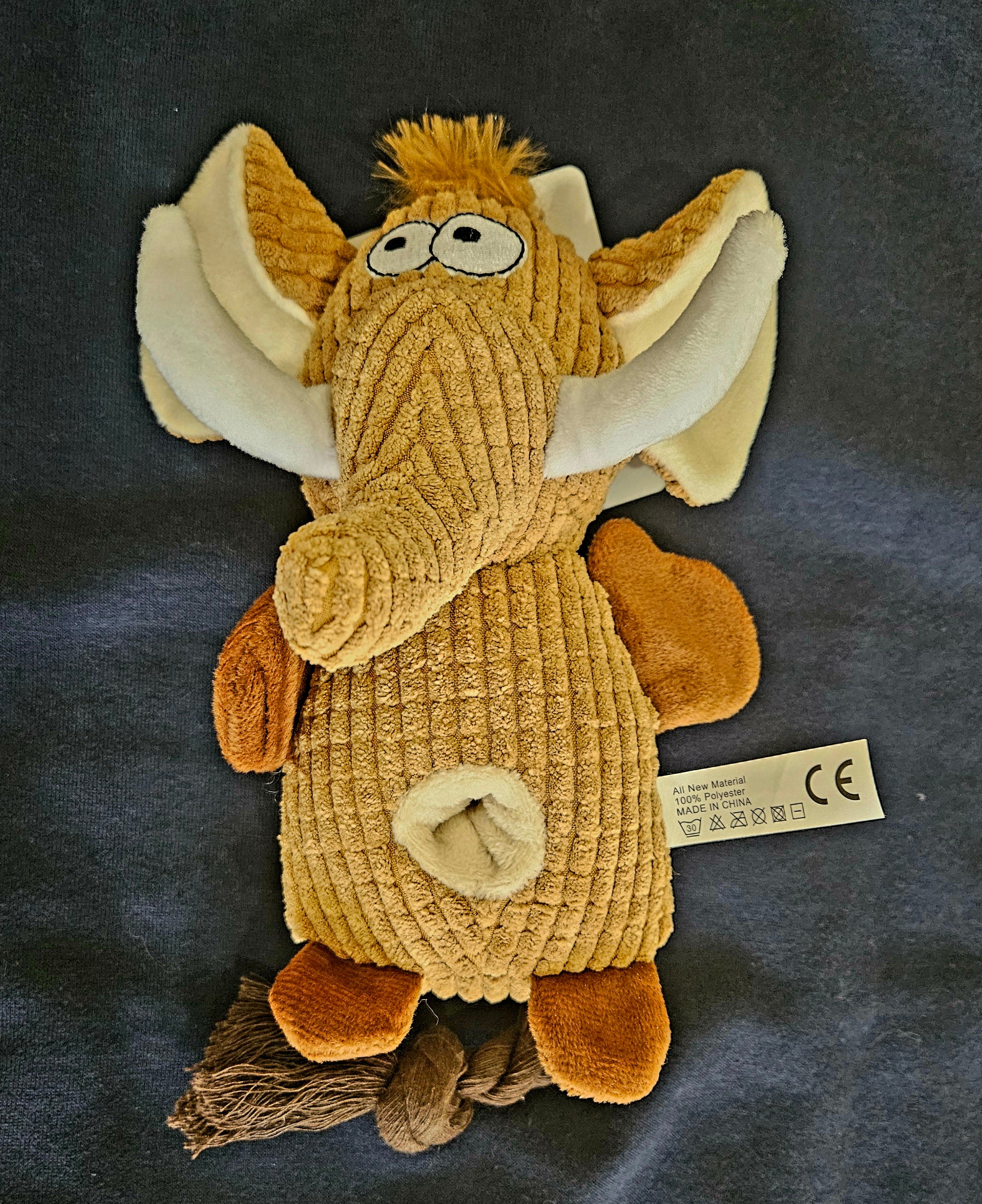 Woolly Mammoth Squeaker Toy