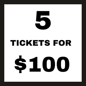 Donation: Eddie Clay Raffle 5 tickets - $100