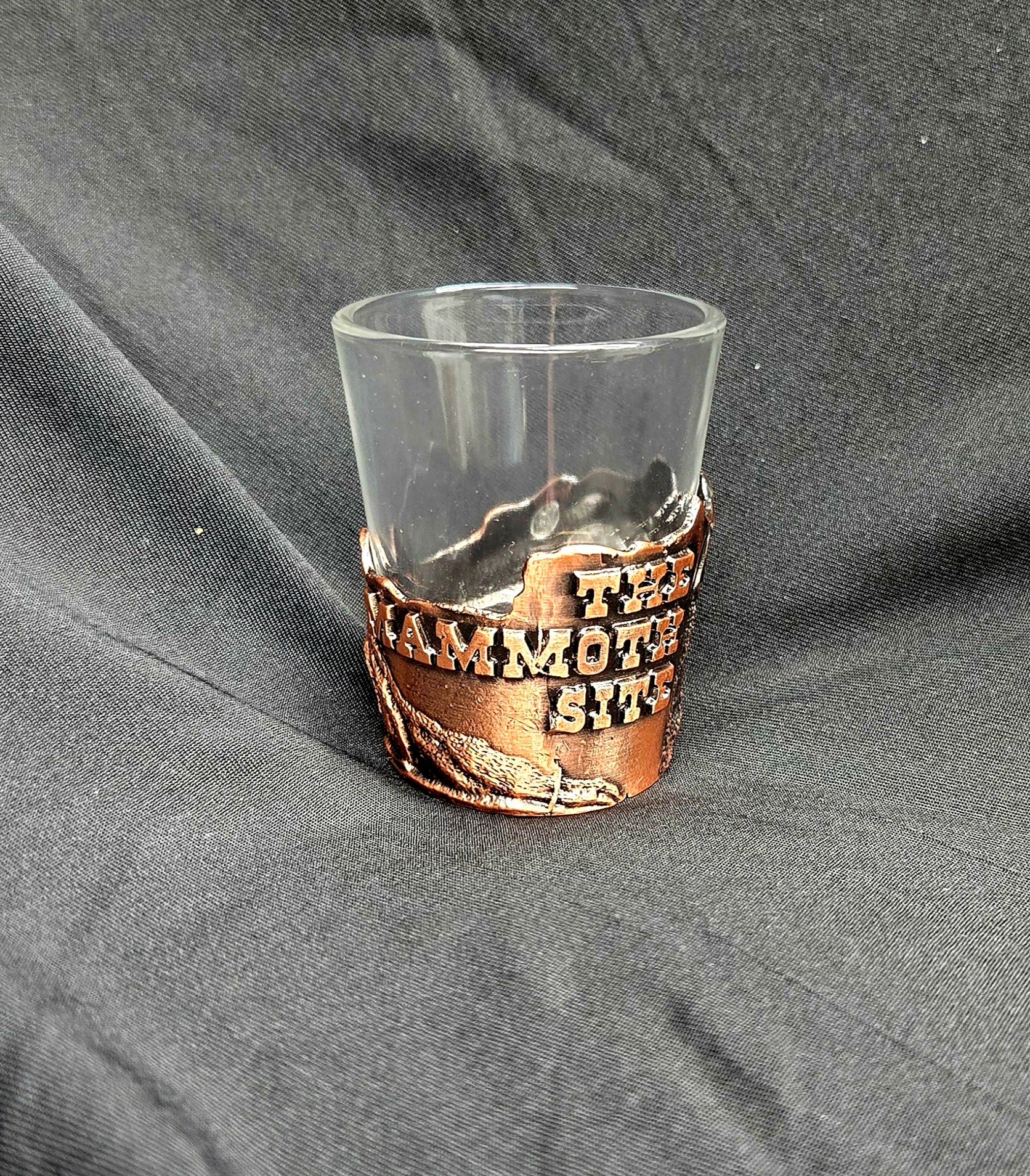 2oz. Custom Brass Shot Glass