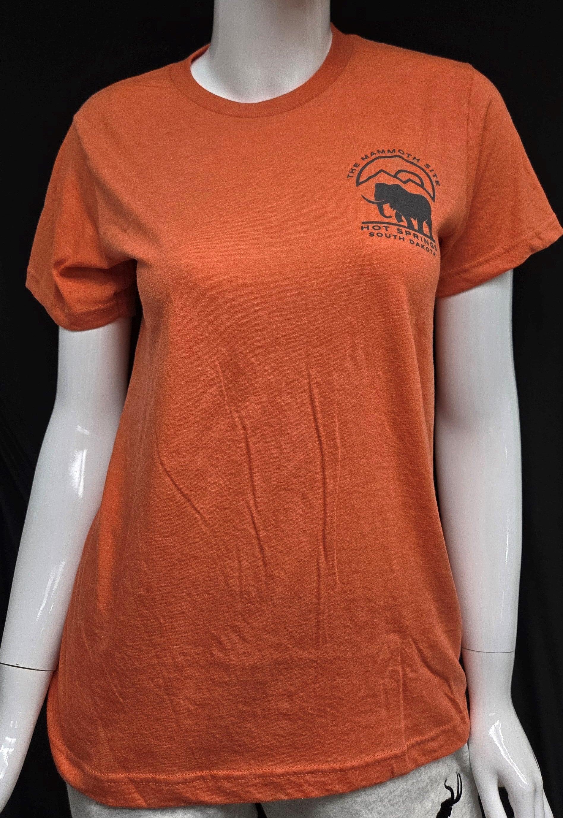 Mammoth Site Heather Orange T-Shirt