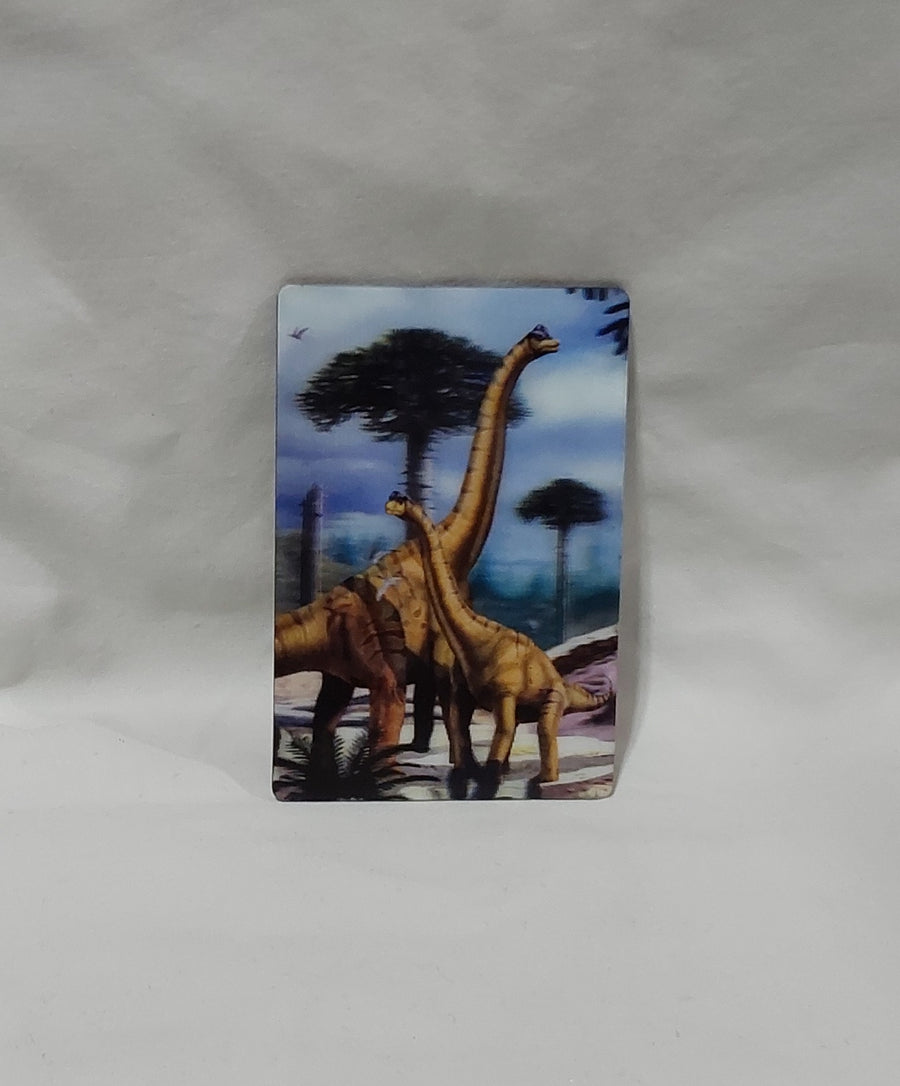 MG0138 Brachiosaurus with Juvenile Magnet