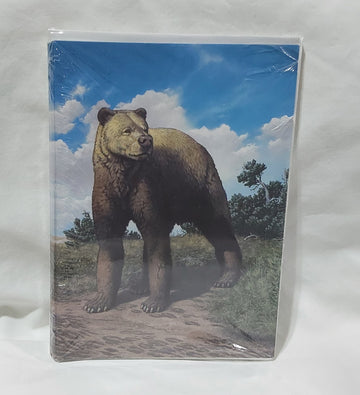 Giant Short-Faced Bear Notecard Package