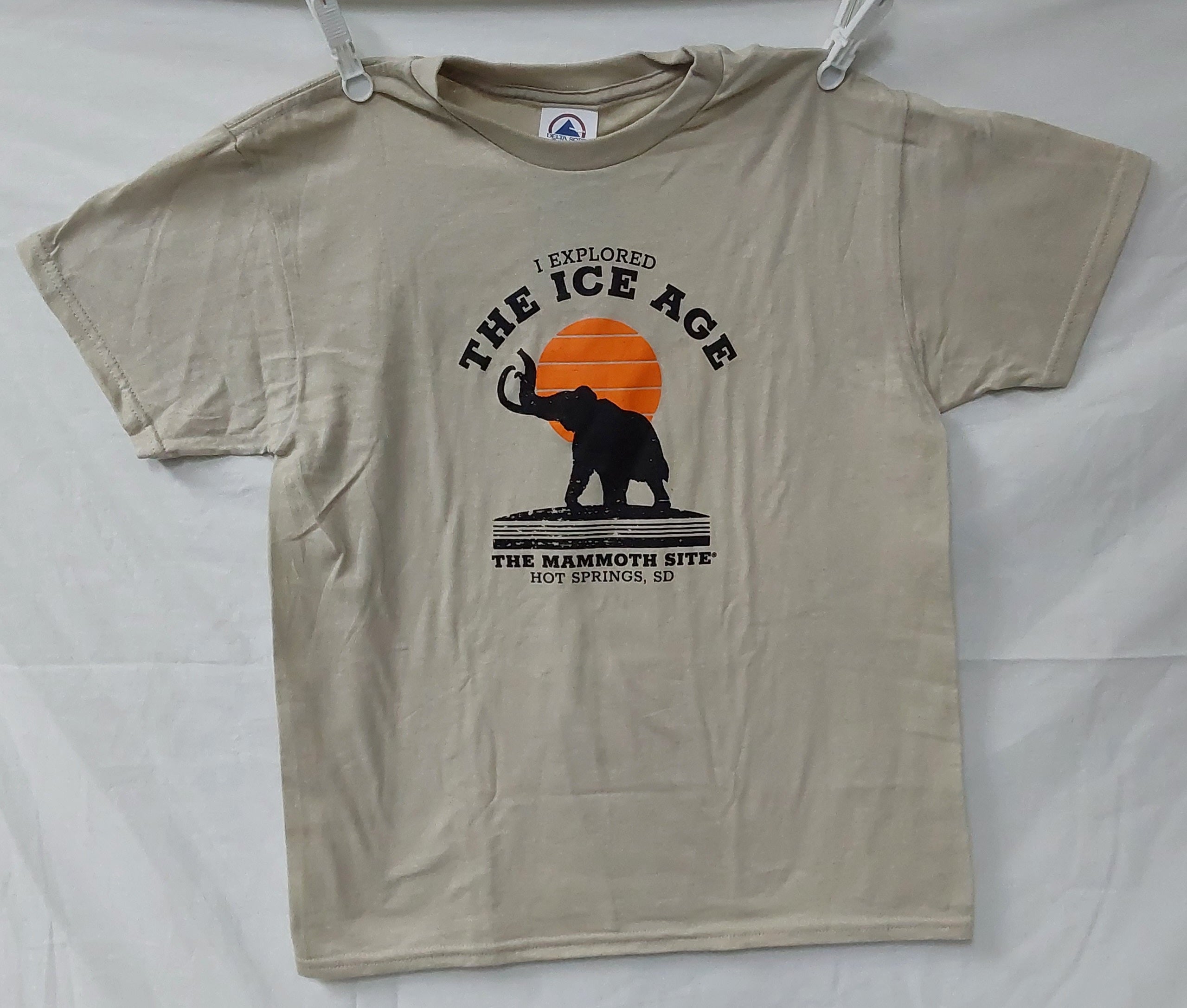 11737 Delta Youth Ice Age Mammoth T-Shirt