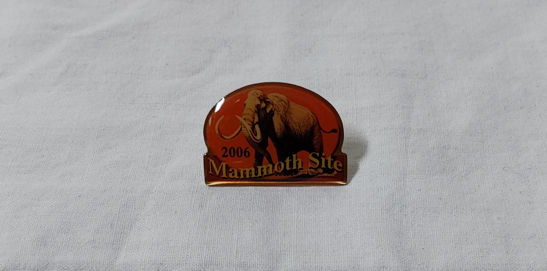 2006 Membership Pin Columbian Orange