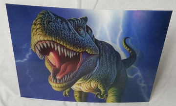 47259 3DF Lightning Rex Poster