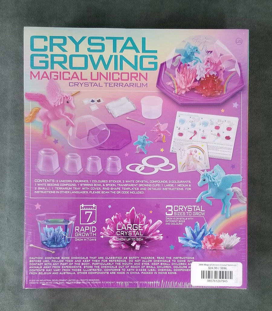 3896 Magical Unicorn Crystal Terrarium