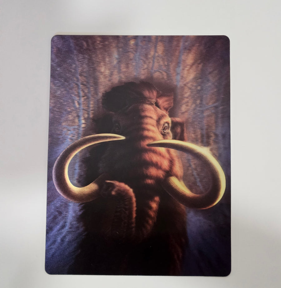 47077 3DP Mammoth Postcard