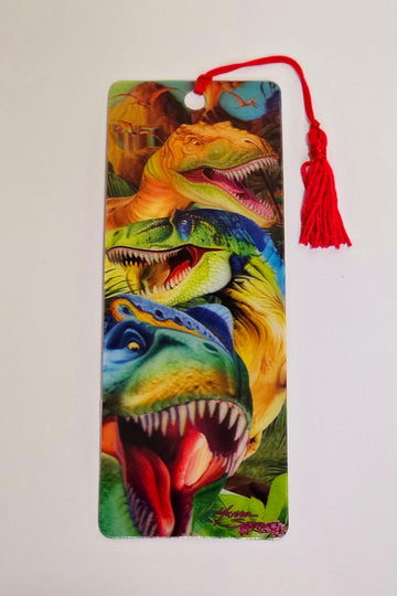 47027 3DB Dino Smiles Bookmark