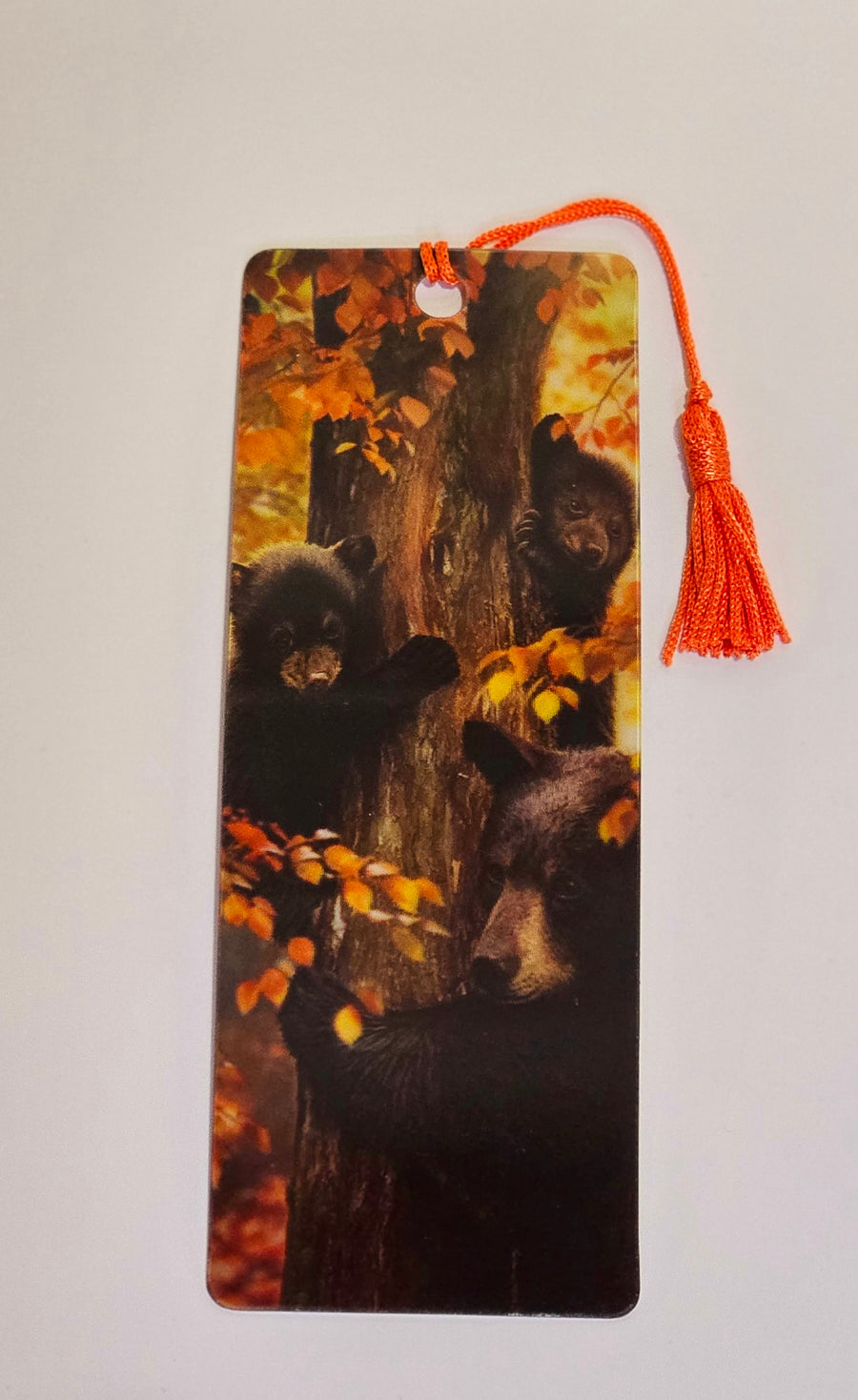 47376 3DB Black Bear & Cubs Bookmark